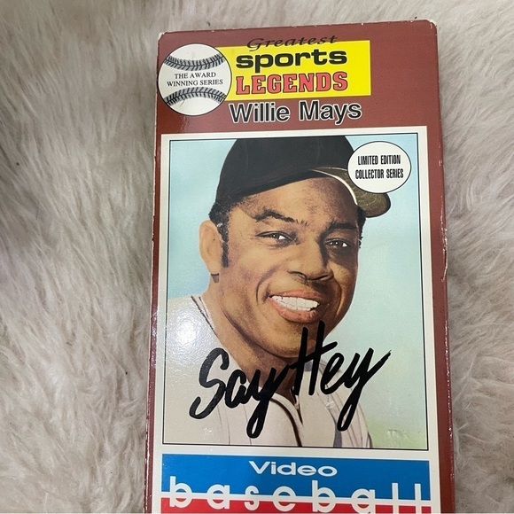 Video Sports Card - Willie Mays (VHS, 1990) - Picture 2 of 5